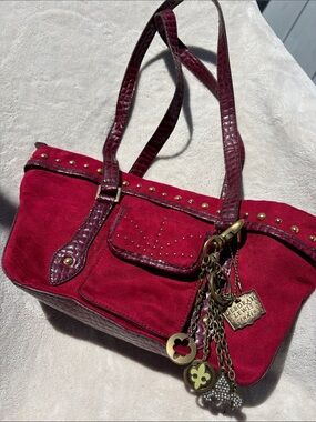 Deborah Lewis Studio red purse.